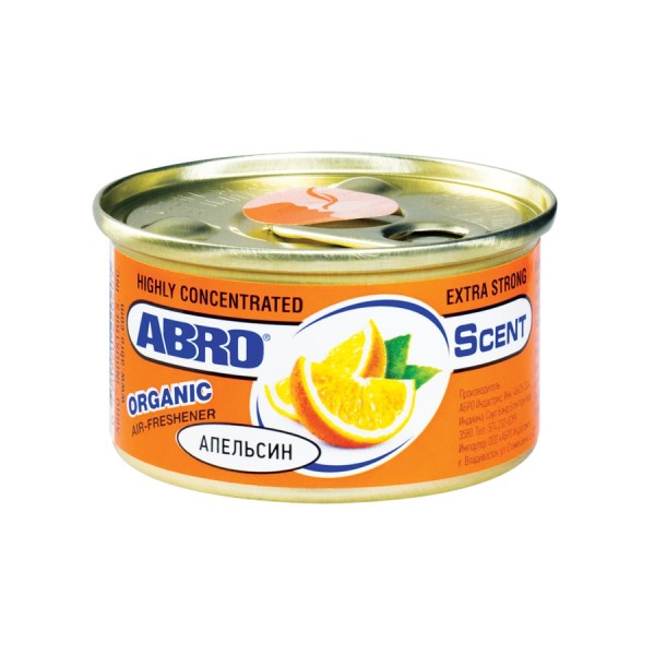 Ароматизатор Organic апельсин AS-560-OR ABRO
