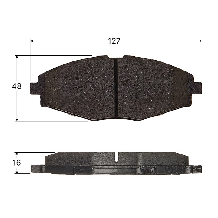 Колодки тормозные дисковые 96316582/AV049 AVANTECH