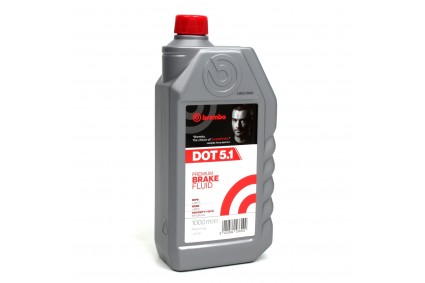 Жидкость тормозная DOT-5.1 L05010 1L BREMBO