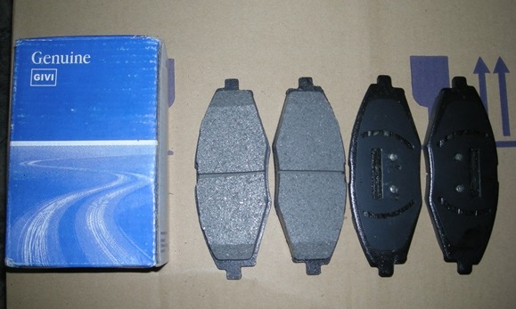 Колодки тормозные дисковые S4511001 DAEWOO
