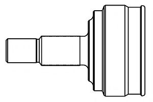 ШРУС наружный 49500-2D112/824031 GSP
