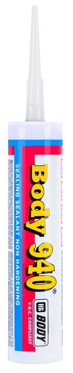 Герметик несохнущий черный BODY-940 940.02.0000.0 300ml HB BODY