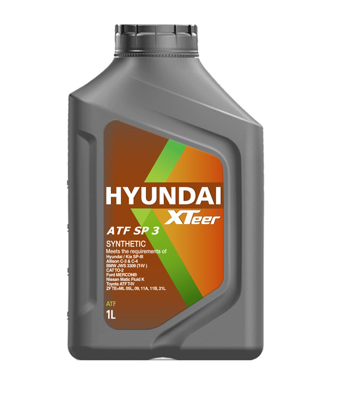 Масло трансмиссионное XTeer ATF SP3 HV 1011415 1L HYUNDAI