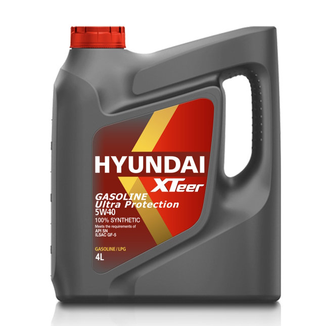 Масло моторное XTeer Gasoline G800 (Ultra Protection) 5W40 4L 1041126 HYUNDAI