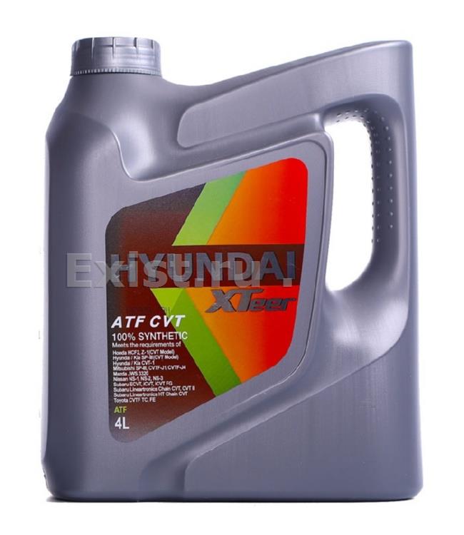 Масло трансмиссионное ATF CVT 1011413 4L Hyundai Xteer