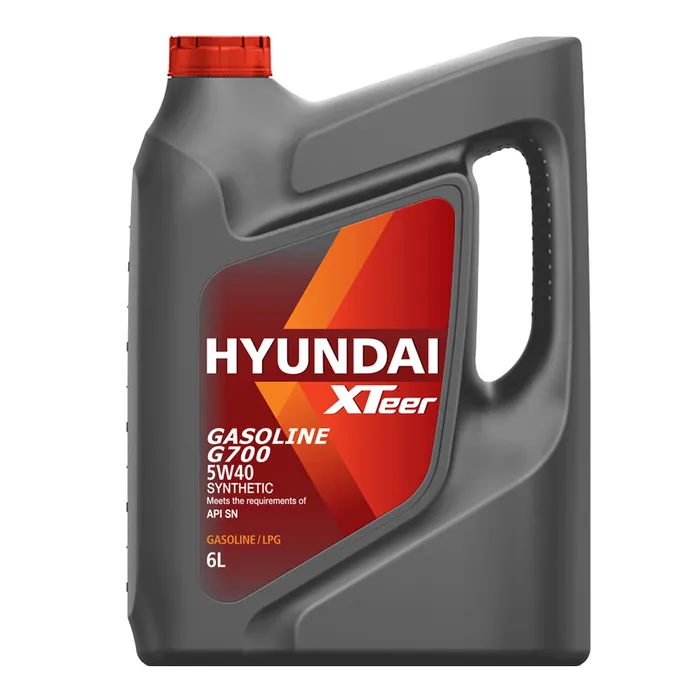 Масло моторное XTeer Gasoline G700 5W40 6L 1061136 HYUNDAI