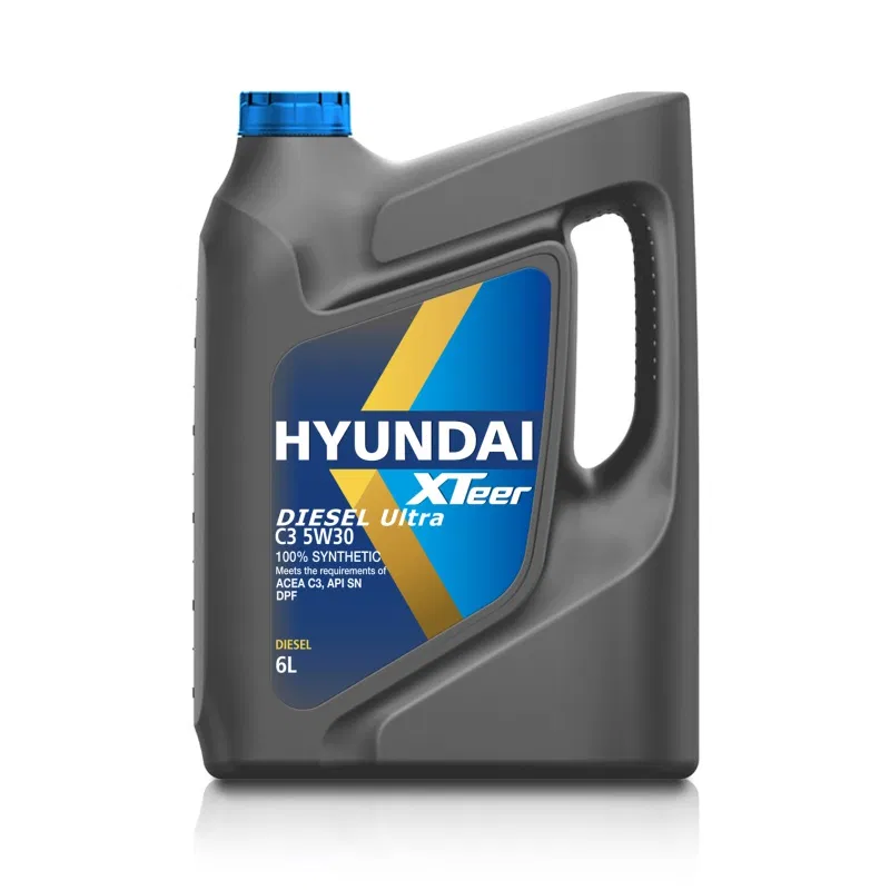 Масло моторное XTeer Diesel Ultra C3 D700 5W30 6L 1061224 HYUNDAI