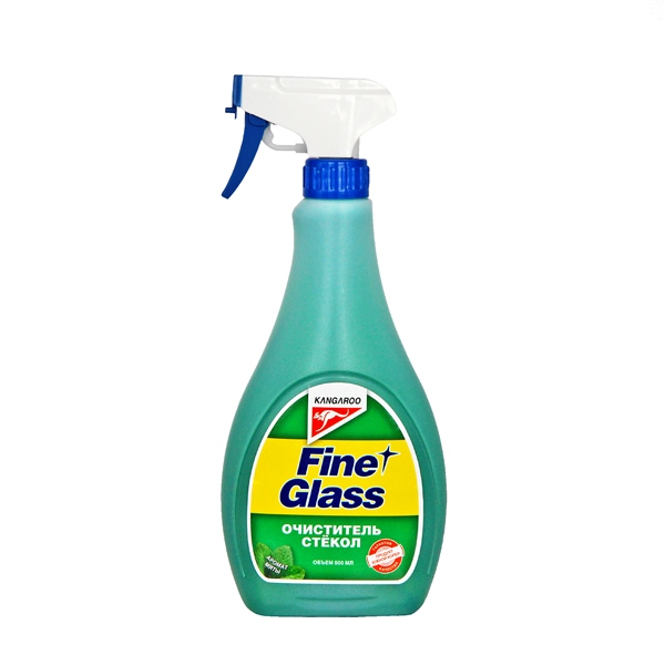 Очиститель стекол Fine Glass аромат мяты 500 мл KANGAROO