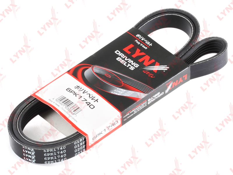 Ремень 6PK1740 поликлиновый LYNX
