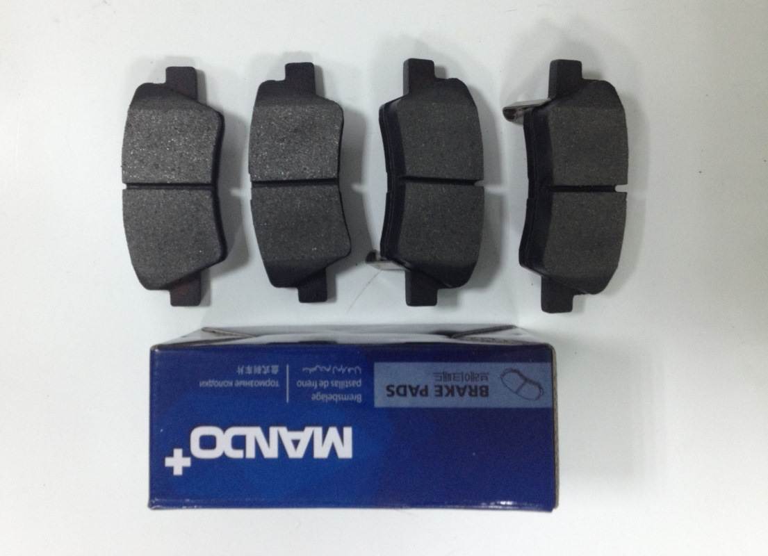 Колодки тормозные дисковые задние 58302-1RA30/MPK-37 MANDO