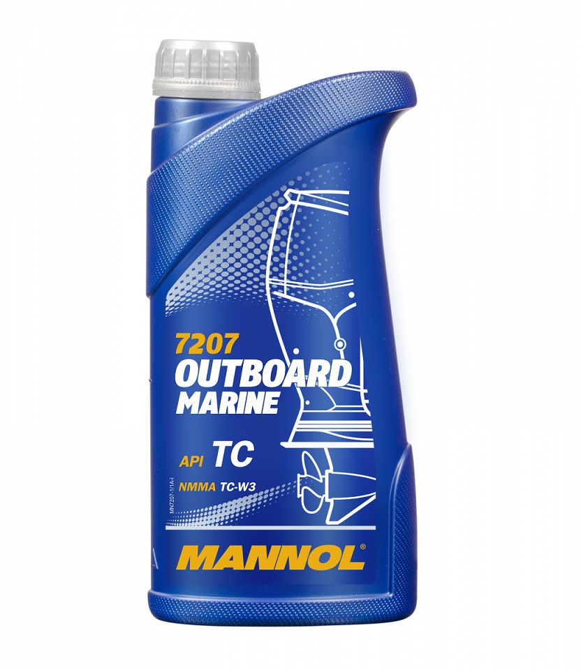 Масло моторное двухтактное OUTBOARD MARINE TC-W3/API TC 1L MN7207-1 MANNOL