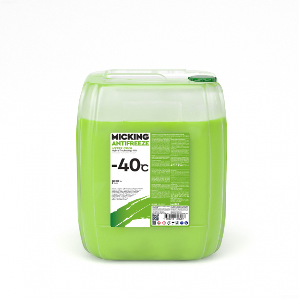 Антифриз зеленый HYPER COOL Hybrid Technology G11 -40C 10кг MA1002 MICKING