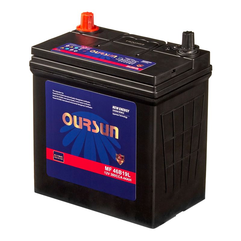 Аккумулятор 44 AH 380А MF-46B19L OURSUN