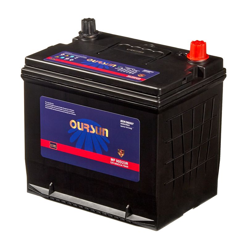 Аккумулятор 70AH 600A MF-90D23R OURSUN
