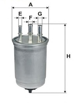 Фильтр топливный 31390-H1970/PCA-048 с датчиком PMC