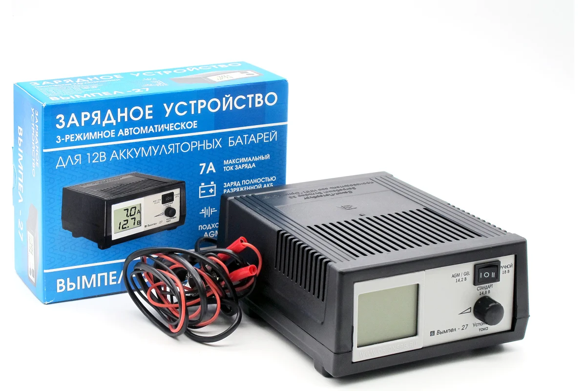 Устройство зарядное 14.1/14.8/16В 0-7А Вымпел-27 2045 ОРИОН