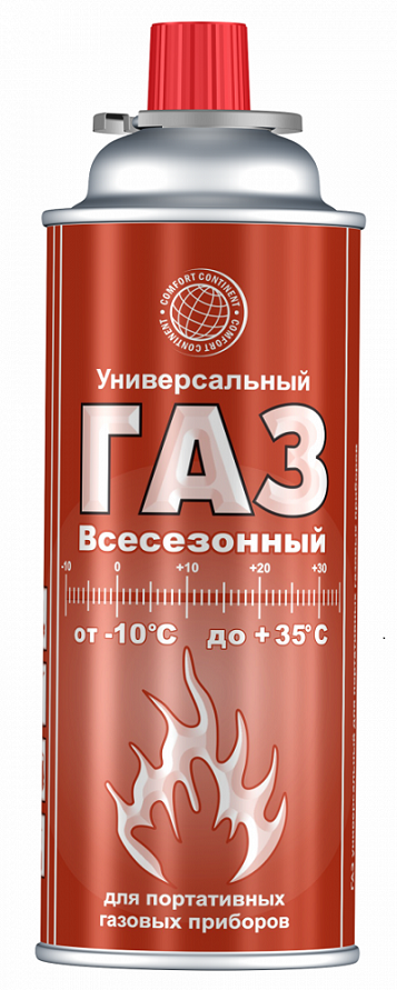 Баллон газовый -10С 220г 5-09.02.103.20 всесезонный СИБИАР