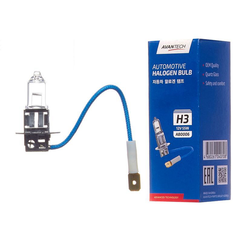 Лампа H3 12V 55W PK22s
