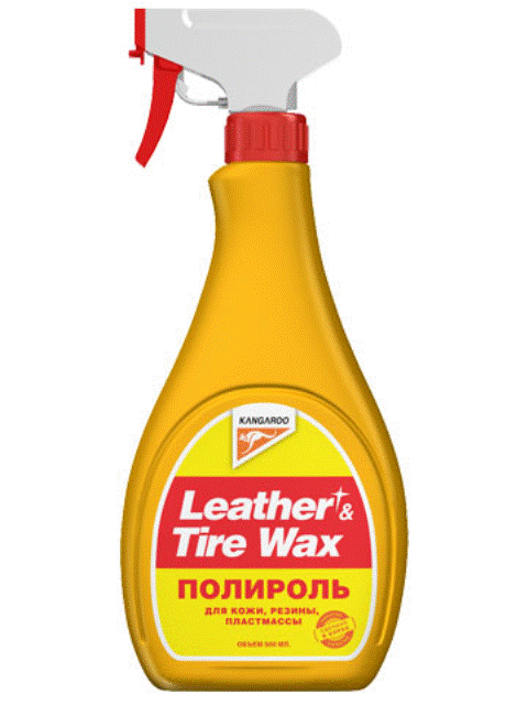 Полироль Leather&Tire Wax lite для кожи, резины, пластмассы, универсальный