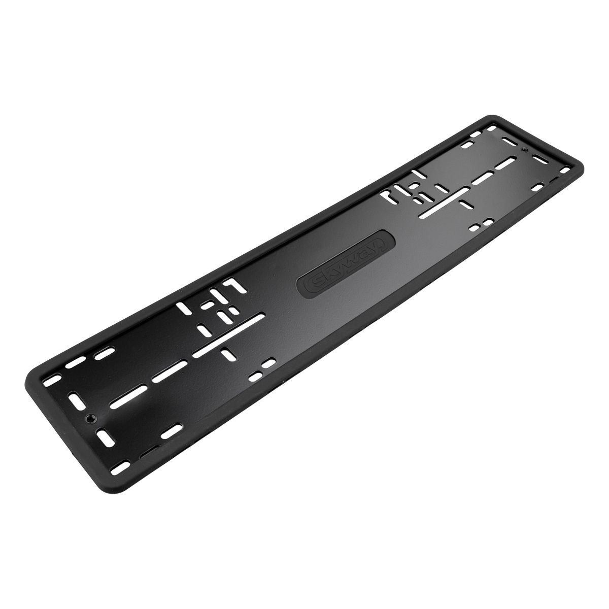 Рамка номера 520*112 силиконовая, под болт, черная S04103001 SKYWAY