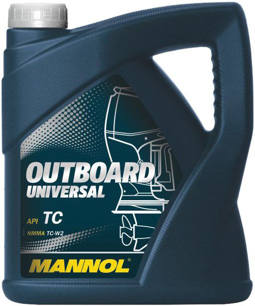 Масло моторное двухтактное OUTBOARD Universal TC-W2 4L 7208