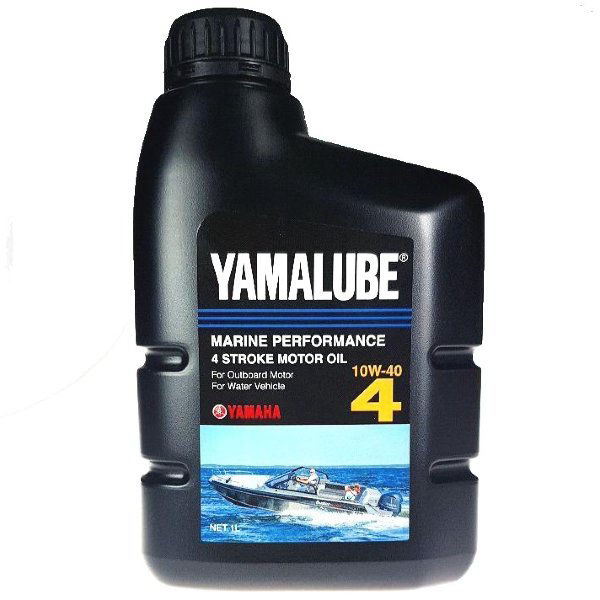 Масло моторное Yamalube 4 SAE 10W-40 API SJ/CF Marine Performance Oil 1 л